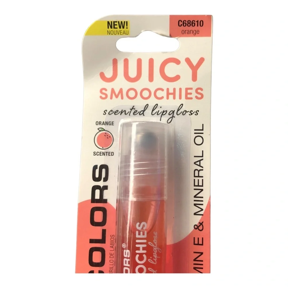 3pk‎ flavored vitamin E lipgloss strawberry grape coconut orange watermelon mint